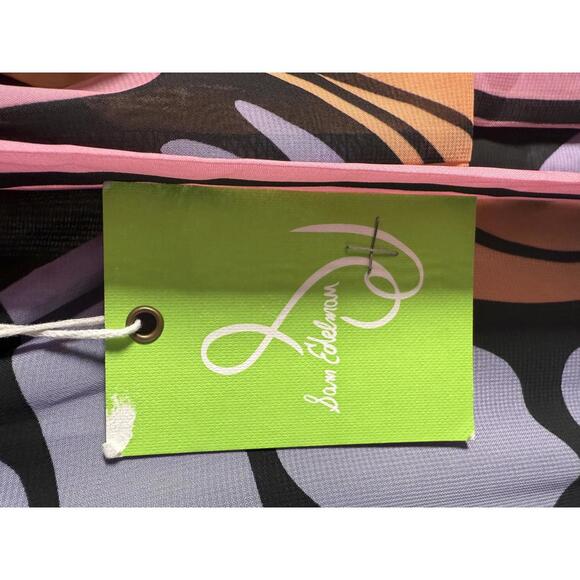 NWT Sam Edelman Women's Butterfly High-Neck Tie-Back Midi Dress Size 4 - Picture 6 of 8